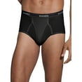 thumbnail image 1 of Hanes Brief 7 Pack No Ride Up Ultimate Men TAGLESS   Waist Comfort Flex Black/Grey, 1 of 7