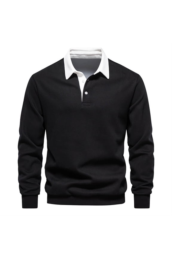 Men's 2025 Shirt Long Sleeve Tactical Shirts Collar Men'S Sweater Casual Versatile Bottom Dry Fit Lightweight Golf Shirts Outdoor UPF 50+ Shirt