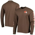 thumbnail image 1 of Men's Cleveland Browns '47 Brown Franklin Long Sleeve T-Shirt, 1 of 3