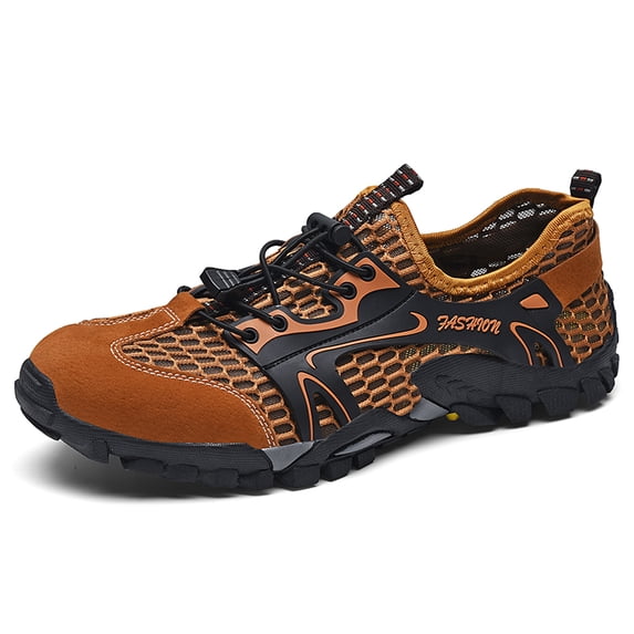 Men's Climbing Running Shoes Outdoor Athletic Hiking Walking Sneakers Non-Slip