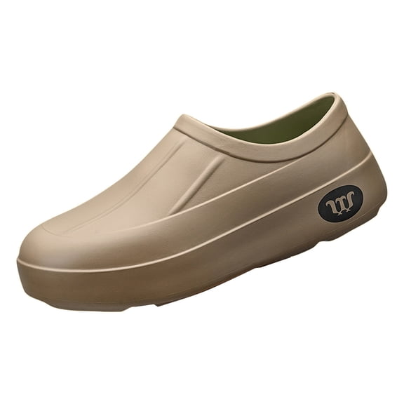 Men's Clogs Non Slip Garden Nursing Shoes for Men Food Service Restaurant Chef Nurse Slip on Gardening Shoes