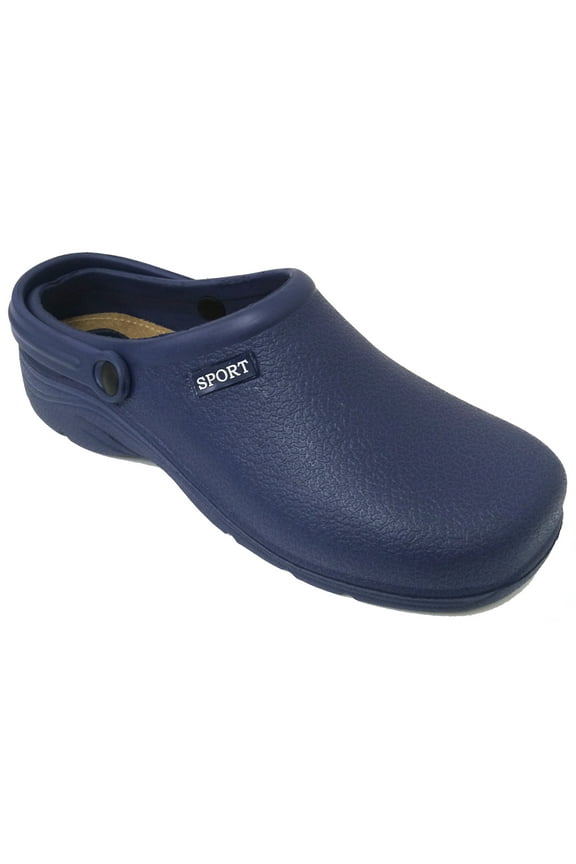 Men's Clogs Shoes Gardening Nursing Slip-on Hospital Casual