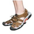 thumbnail image 1 of Men's Closed Toe Water Sandals Outdoor Sport Hiking Athletic Lightweight Trail Walking Casual Shoes, 1 of 6