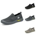 thumbnail image 1 of Men's Cloth Shoes New Breathable Not Stinky Feet Mesh Shoes One Foot Stirrup Lazy Shoes Soft Bottom Casual Shoes Shoes, 1 of 8