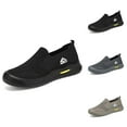 thumbnail image 1 of Men's Cloth Shoes New Breathable Not Stinky Feet Mesh Shoes One Foot Stirrup Lazy Shoes Soft Bottom Casual Shoes Shose, 1 of 8