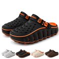 thumbnail image 1 of Men's Cloud Clogs, Lightweight Cushioned Arch Support Shoes, Non-Slip Thick Sole for Summer Walking, 1 of 7