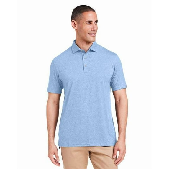 tasc TM538 Cloud Lightweight Polo-POLAR HEATHER-S