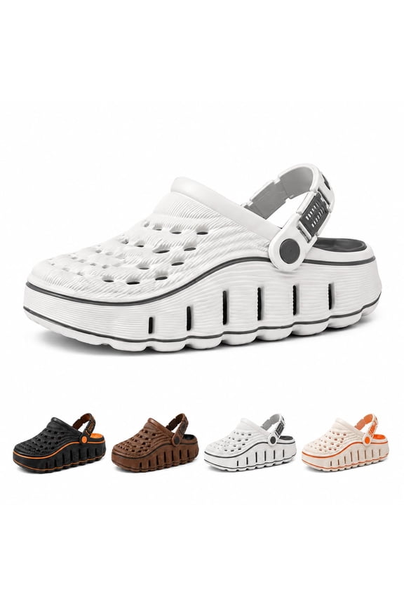 Men's Cloud Walk Clogs, Lightweight EVA Arch Support Non Slip Waterproof