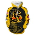 thumbnail image 1 of Men's CobraKai Cosplay Graphics Zip Hoodie 3D Print Casual Fashion Jacket, 1 of 3