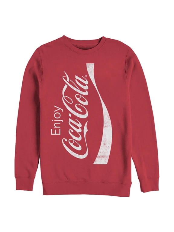 Men's Coca Cola Enjoy Side Logo Sweatshirt