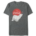 thumbnail image 1 of Men's Coca Cola Polar Bear  Graphic Tee Charcoal Heather X Large, 1 of 4