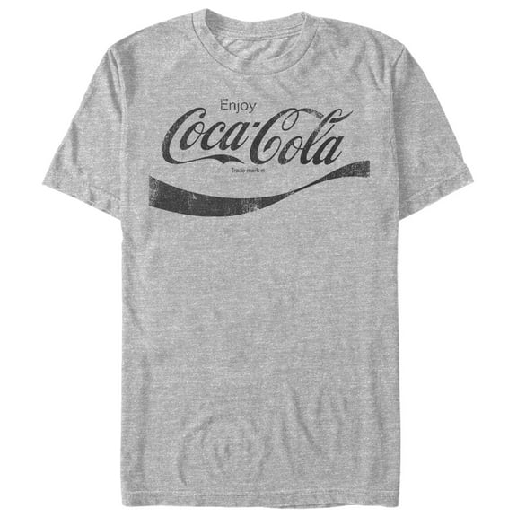 Men's Coca Cola Taste of Time Graphic Tee Athletic Heather 2X Large