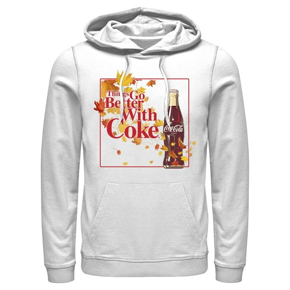 Men's Coca Cola Things Go Better With Fall Pull Over Hoodie