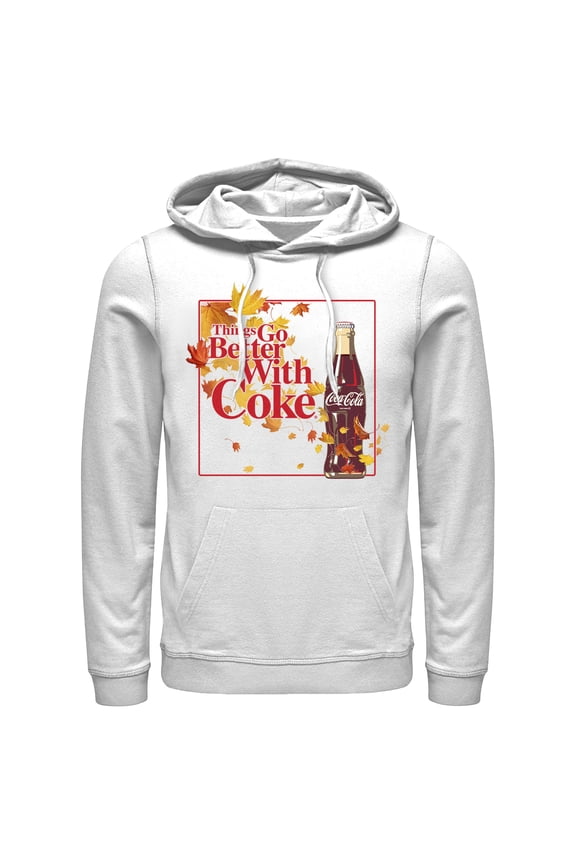 Men's Coca Cola Things Go Better With Fall Pull Over Hoodie