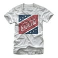 thumbnail image 1 of Men's Coca Cola USA Square  Graphic Tee White Small, 1 of 4