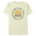 thumbnail image 1 of Men's Coca Cola Unity Distressed Sun Logo  Graphic Tee Beige X Large, 1 of 4