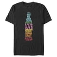 thumbnail image 1 of Men's Coca Cola Unity It's the Real Thing Bottle Logo  Graphic Tee Black 2X Large, 1 of 5
