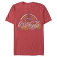 thumbnail image 1 of Men's Coca Cola Unity Rainbow Logo  Graphic Tee Red 2X Large, 1 of 5