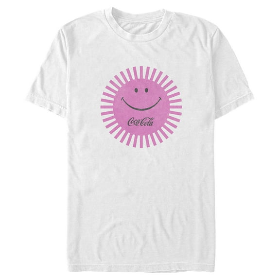 Men's Coca Cola Unity Sun Logo Graphic Tee White 2X Large
