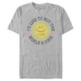 thumbnail image 1 of Men's Coca Cola Unity Sunshine Logo  Graphic Tee Athletic Heather 2X Large, 1 of 5