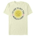 thumbnail image 1 of Men's Coca Cola Unity Sunshine Logo  Graphic Tee Beige Large, 1 of 4
