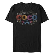 Mens Coco Classic Logo Graphic Tee Black Large