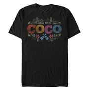 Mens Coco Classic Logo Graphic Tee Black X Large
