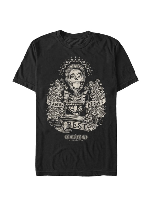 Men's Coco Mama Knows Best Graphic Tee Black Large