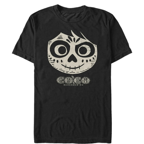 Men's Coco Miguel Skeleton  Graphic Tee Black 5X Large