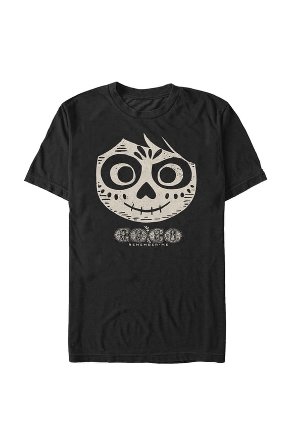 Men's Coco Miguel Skeleton Graphic Tee Black Large