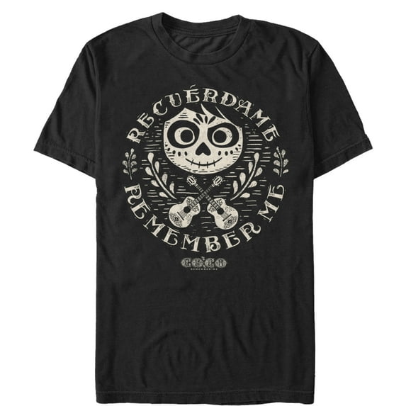 Men's Coco Remember Me Song Graphic Tee Black 5X Large
