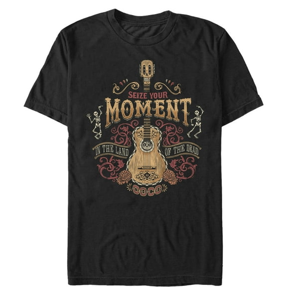 Men's Coco Seize Your Moment  Graphic Tee Black Large