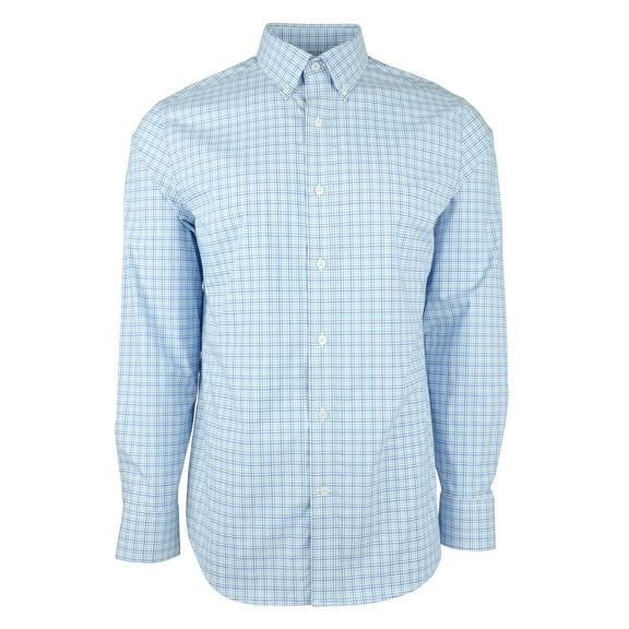 Men's Cocodella Check Trim Fit Long Sleeve OC Small