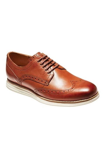 Cole Haan Original Grand Shortwing Oxford Wingtip Brogue Brown Men\'s 10M Men main image 3