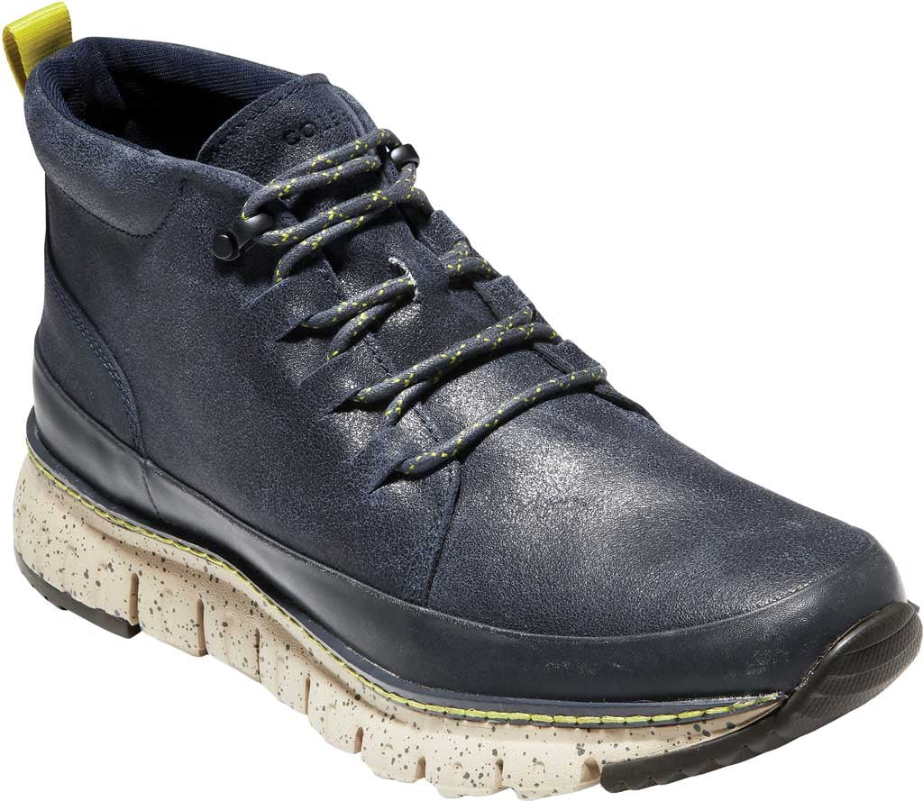 Men s Cole Haan ZEROGRAND Rugged Hiker Slate Blue Light Khaki 11 M Walmart