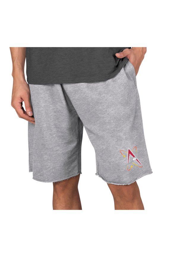 Men's Concepts Sport Gray Albuquerque Isotopes Mainstream Tri-Blend Shorts