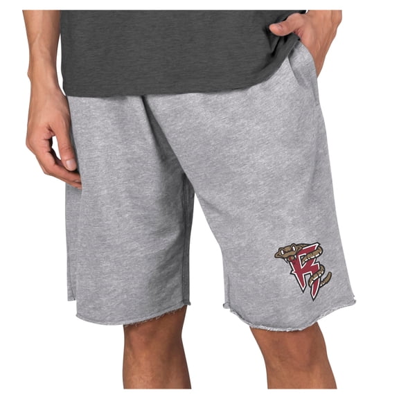 Men's Concepts Sport Gray Wisconsin Timber Rattlers Mainstream Tri-Blend Shorts