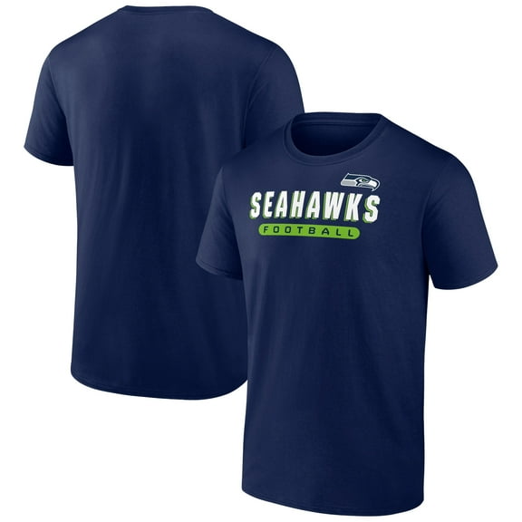 Men's College Navy Seattle Seahawks Spirit T-Shirt