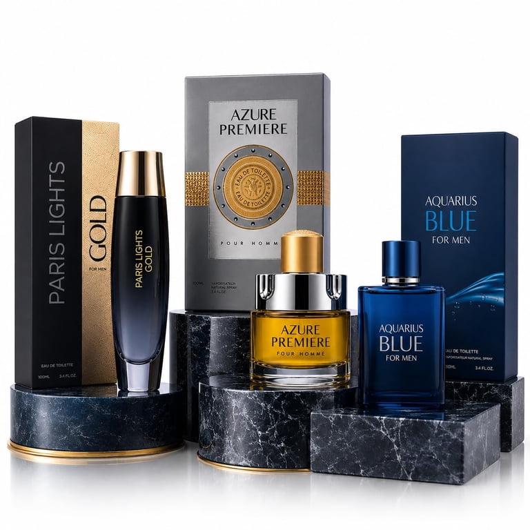 Urban Collection Men's Cologne Gift Set, Long Lasting Fragrance