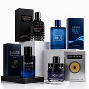 Midnight Aura Collection Men s Cologne Gift Set   4 Piece Fragrance Collection for Men   Long Lasting Everyday & Evening Scents   Luxury Inspired Cologne Set