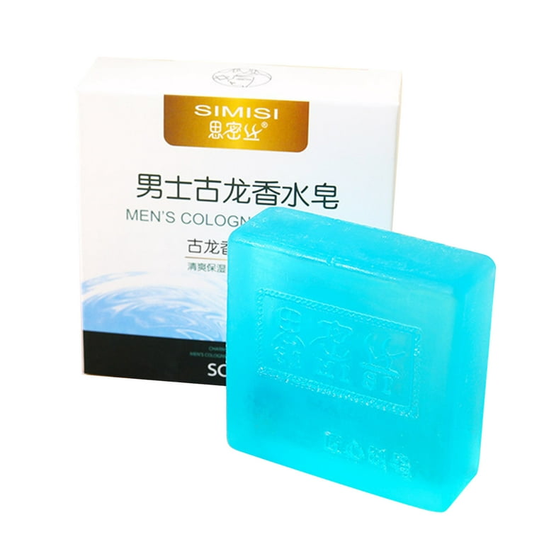 1pc Anti-mite Soap For Men, Face Wash Soap, Fragrance Long-lasting Bath  Whole Body To Remove Mites Soap