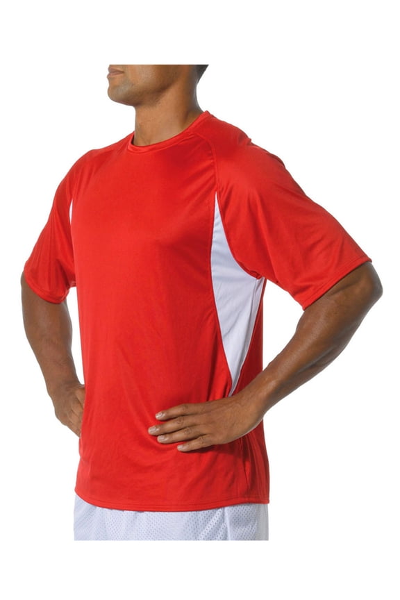 Men's Color Block Performance Interlock T-Shirt, Style N3181
