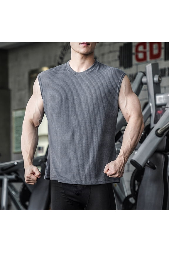 Men's Color Block Print T-Shirt Muscle Man Tee Shirt Short Sleeve Summer Crew Neck Tops Casual Striped Shirts Workout Gym Blouse Tees Sportswear