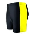 thumbnail image 1 of Men's Color Block Swim Trunks - Square Leg Swim Shorts for Pool/Beach Athletic Wear, 1 of 2
