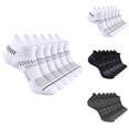 thumbnail image 1 of Men's Color Short Basketball Socks 6 Pack Lightweight Breathable Athletic Ankle Socks, 1 of 4