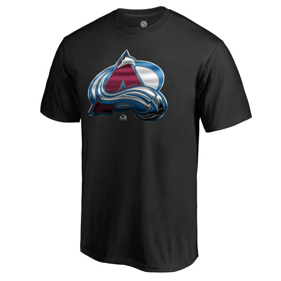 Men's Colorado Avalanche Black Midnight Mascot T-Shirt