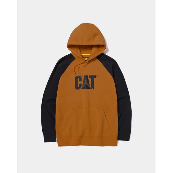 Caterpillar Colorblock Raglan Hoodie, Men's