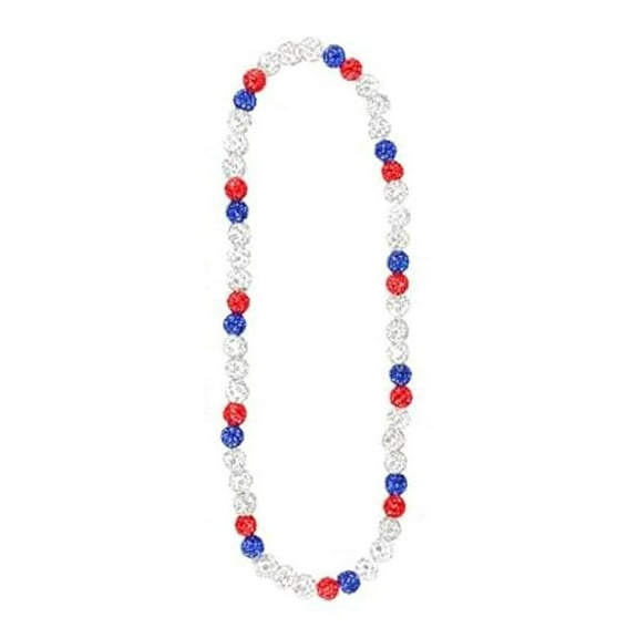 Men's Colorful Baseball Necklace Hip Hop Rodeo Fashion Jewelry