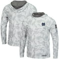 thumbnail image 1 of Men's Colosseum Arctic Camo Notre Dame Fighting Irish OHT Military Appreciation Long Sleeve Hoodie Top, 1 of 4