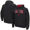 thumbnail image 1 of Men's Colosseum  Black Alabama Crimson Tide Rally Cry Fleece Hoodie, 1 of 3